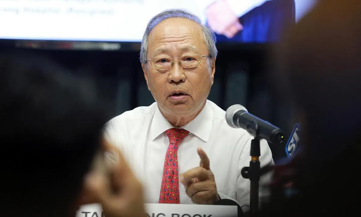  陈清木医生在2016年3月11日召开记者会宣布 有意参加2017年的总统选举。（联合早报） 