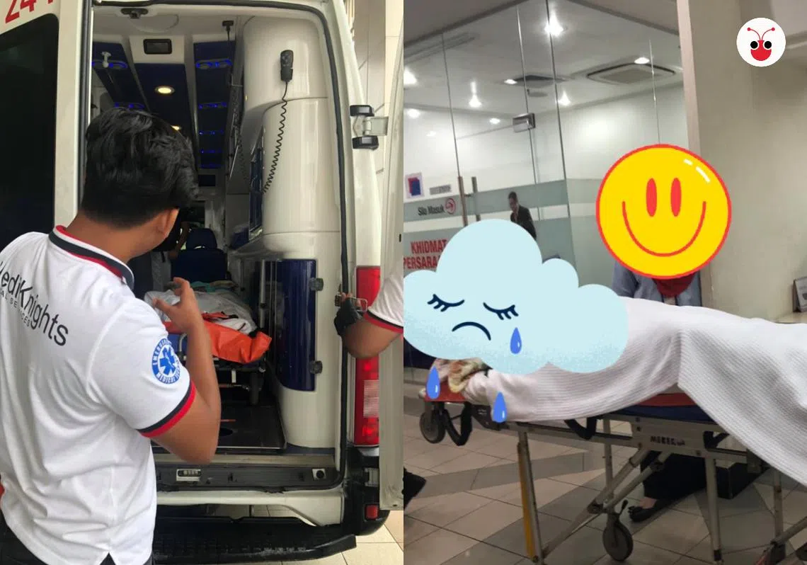 马国一名女癌症病患被公积金局要求必须亲自到场办理手续才能领款。（李国豪制图）