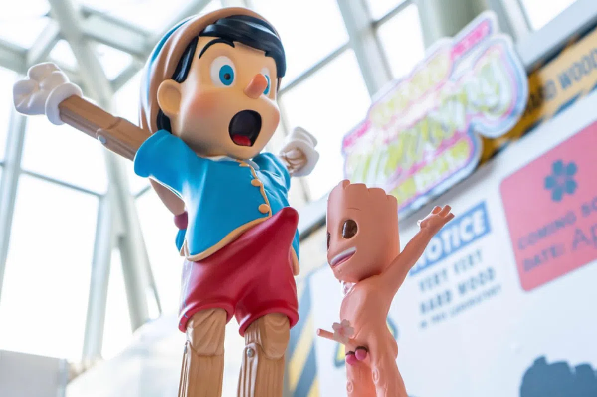 匹诺曹木偶有生理反应。（Juce Gace）