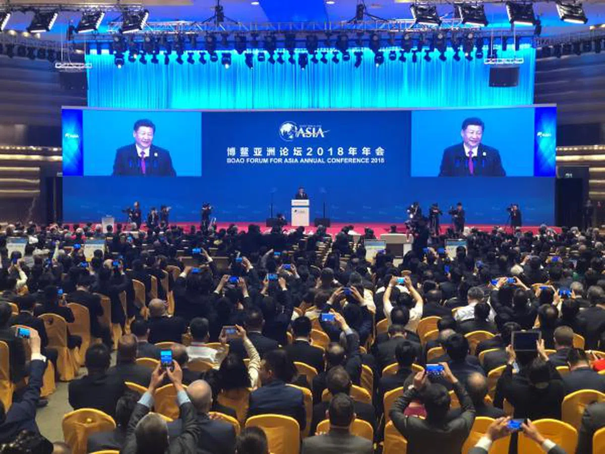  博鳌论坛开幕式现场。（互联网） 