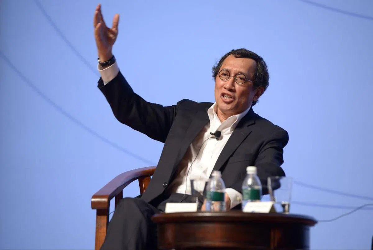  新加坡外交部前常任秘书比拉哈里（Bilahari Kausikan）。（海峡时报） 