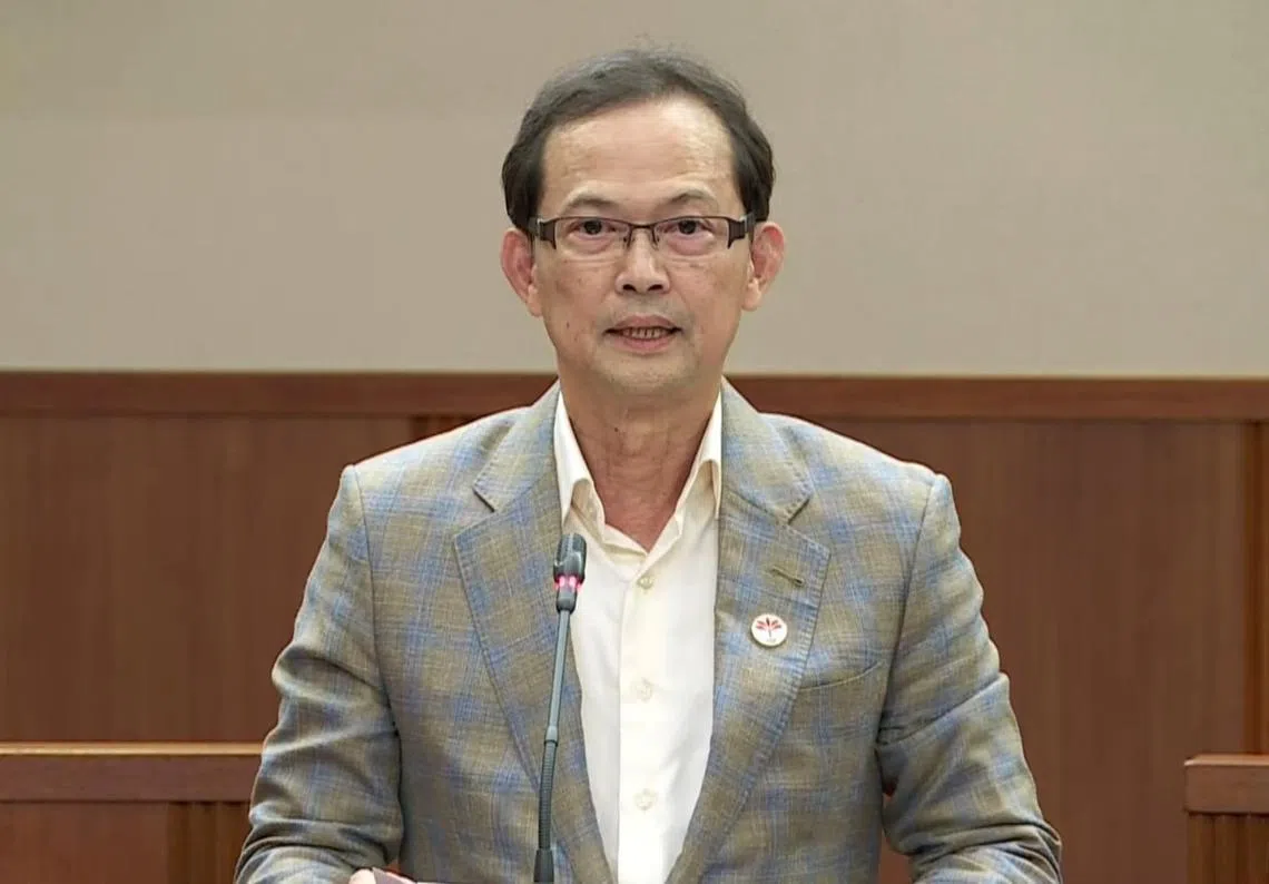 非选区议员梁文辉。（海峡时报）