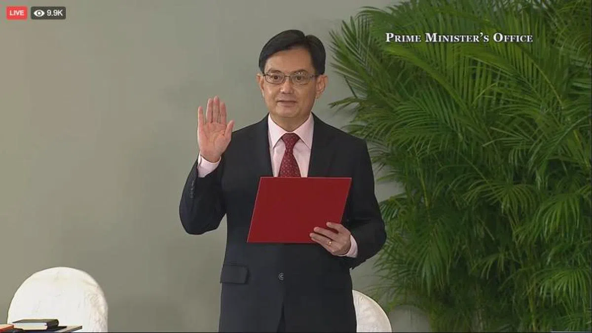  副总理兼财政部长兼经济政策统筹部长王瑞杰。（视频截图） 