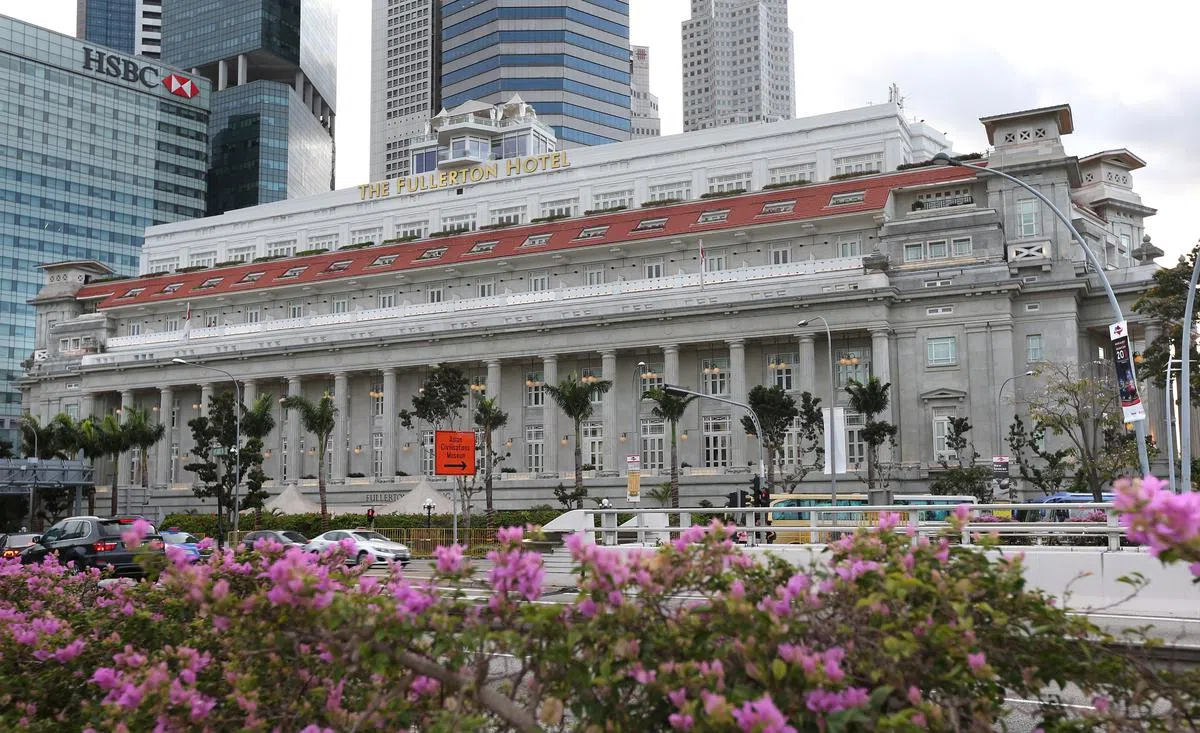  富丽敦酒店。（联合早报） 