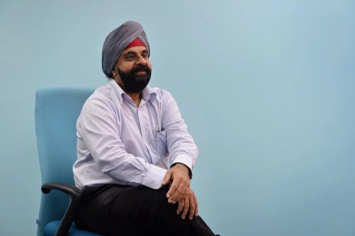 前国会议员殷吉星（Inderjit Singh）。（海峡时报）