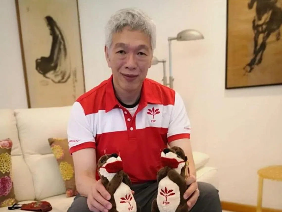 李显扬正式加入新加坡前进党。（前进党面簿）