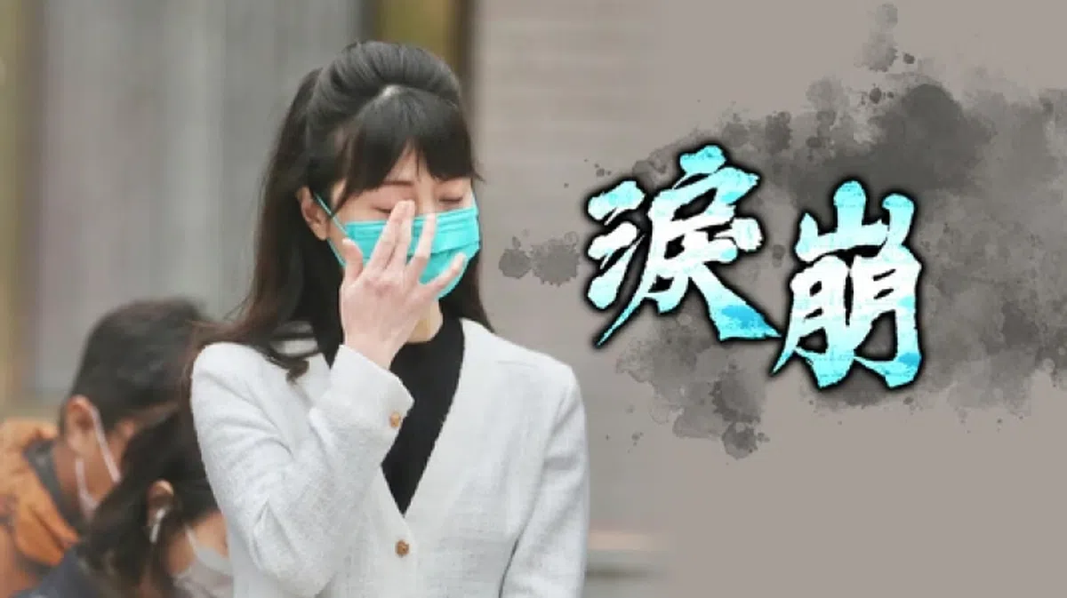 高嘉瑜在记者会上勇敢道出事情始末。 (苹果日报)