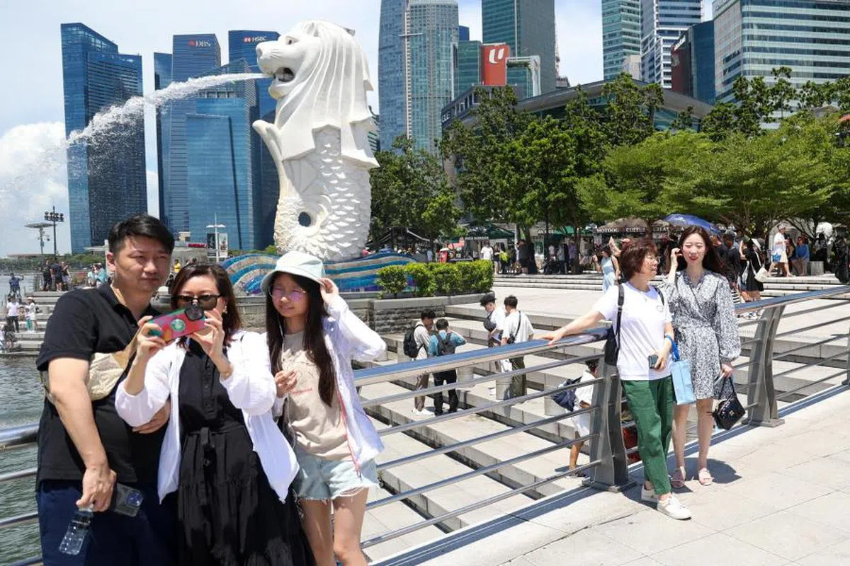 本地的中国游客数量和相关旅游收入仍未恢复到疫情前水平。（联合早报）