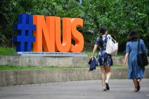 新加坡国立大学。（海峡时报）