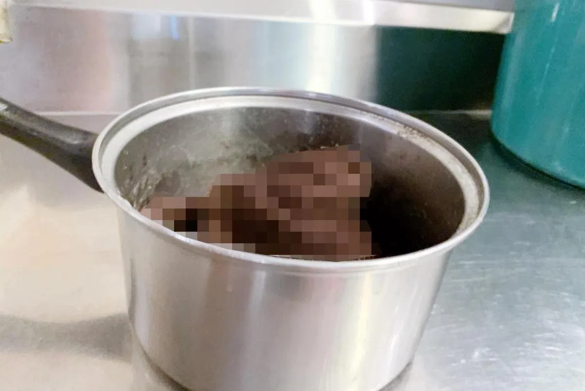  铁锅煮尸骸案。（示意图） 