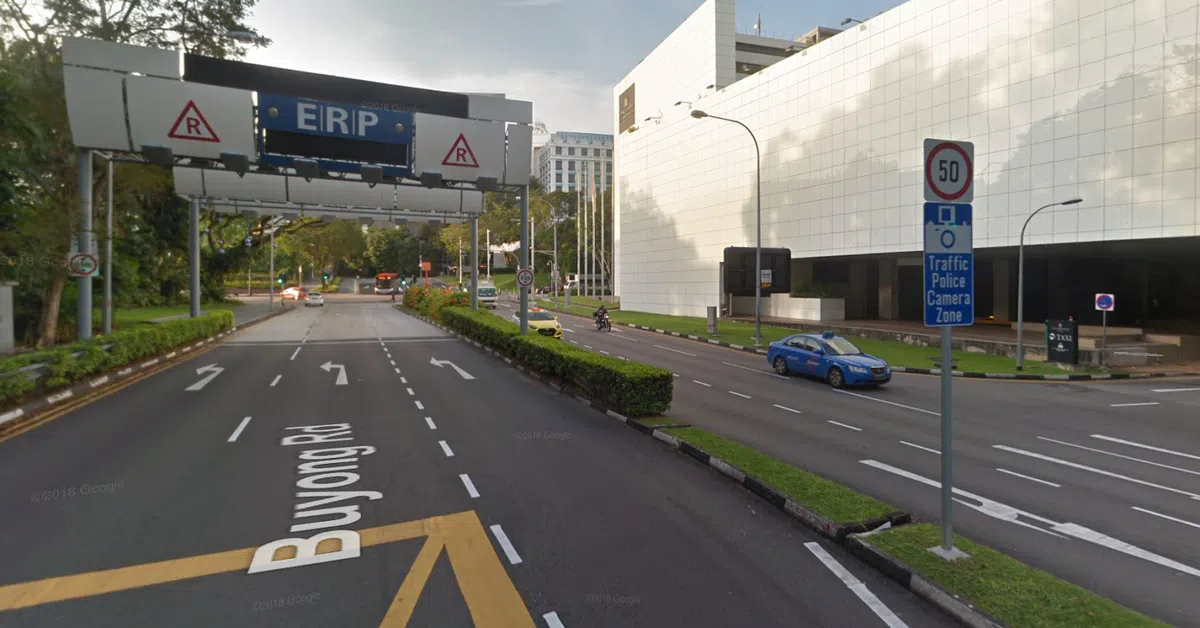  (Buyong Road 公路电子收费闸门 谷歌地图) 