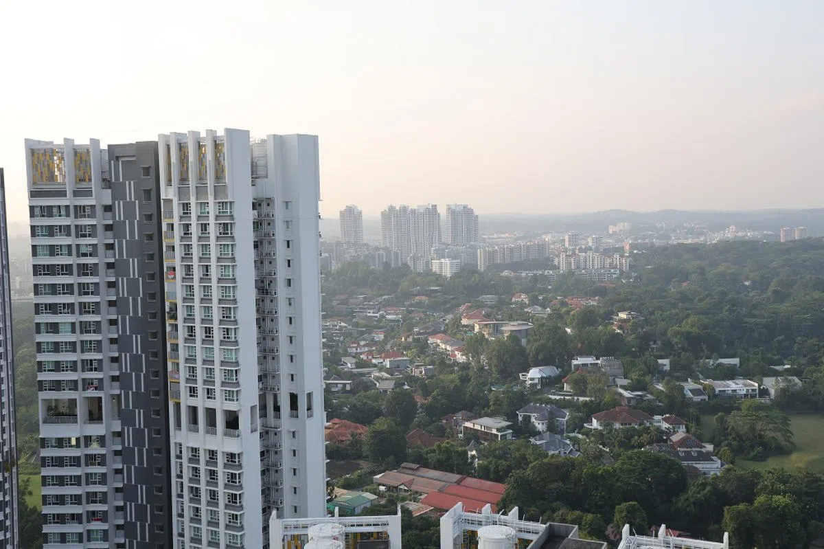 最近以172万余元转手的五房式组屋，位于马格烈通道的SkyOasis@Dawson组屋区。（联合早报）