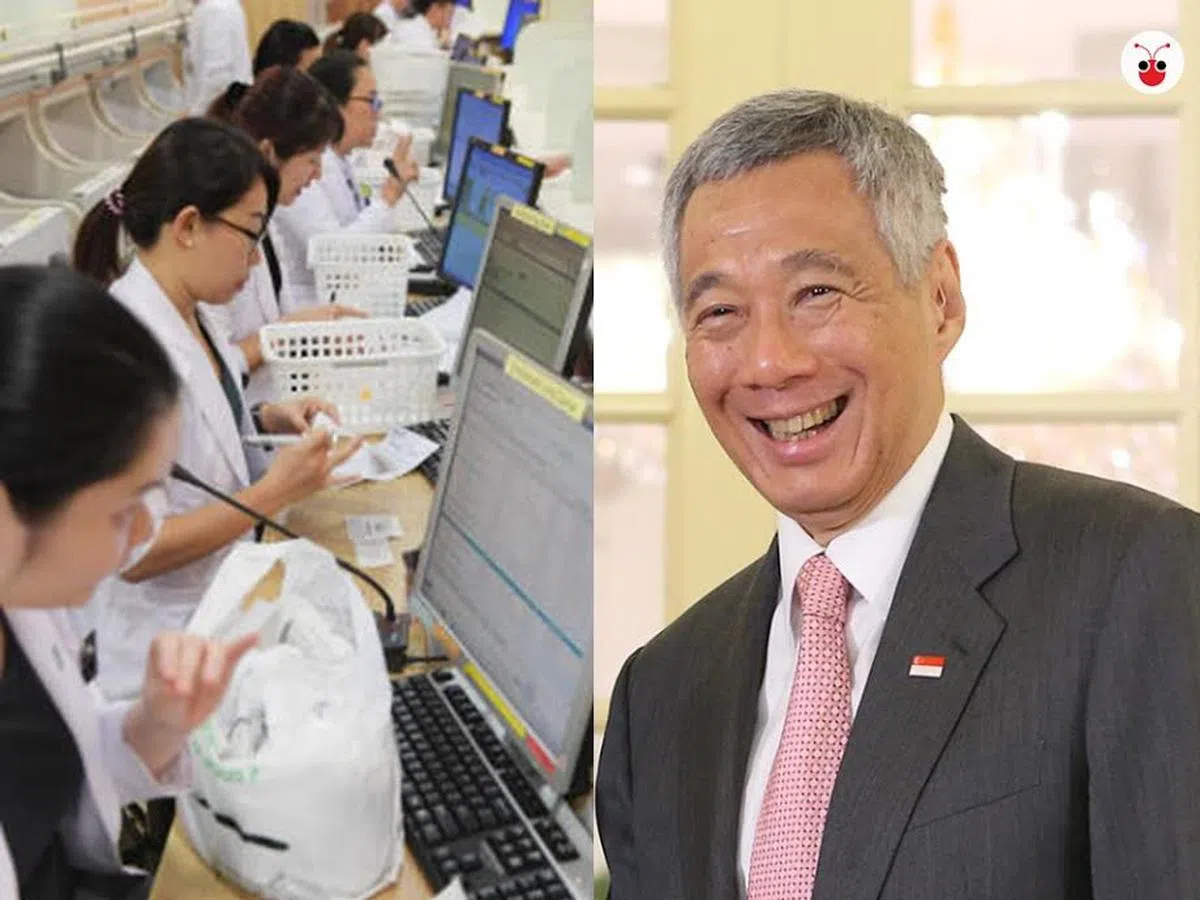  黑客偷走我国150万病人资料，头号目标是李显龙总理，他的配药记录也一并被窃走。（张丽苹制图） 