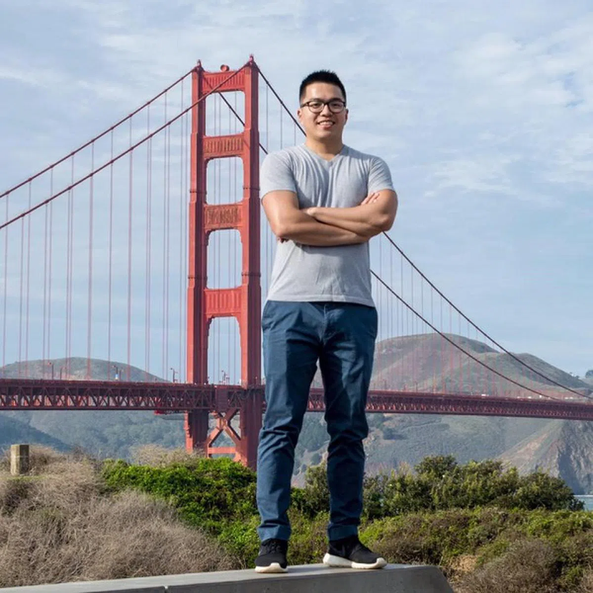  Nicholas Chew的面簿头像。（面簿） 