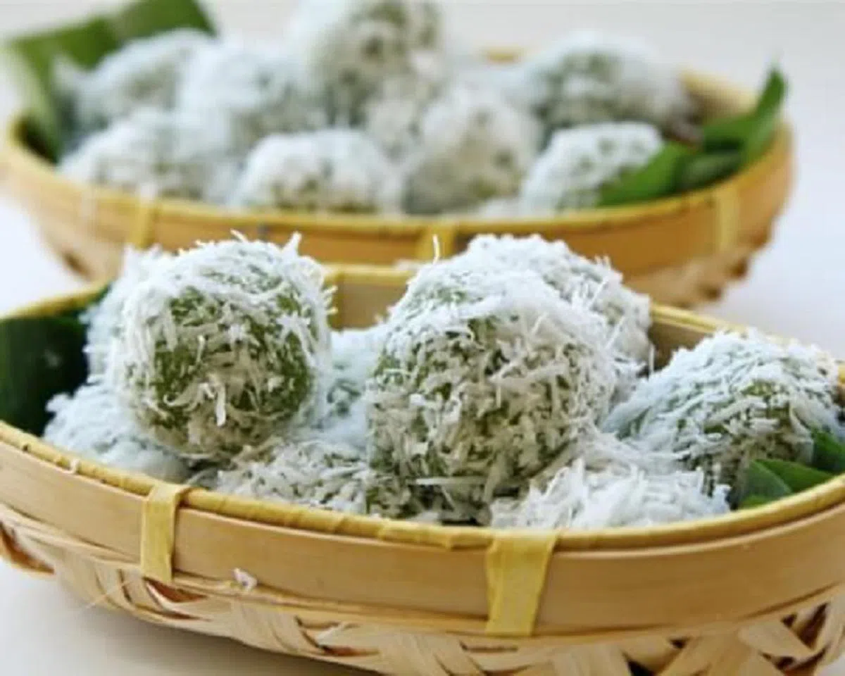  巧克力椰丝球：无核化 On-deh On-deh。（互联网） 