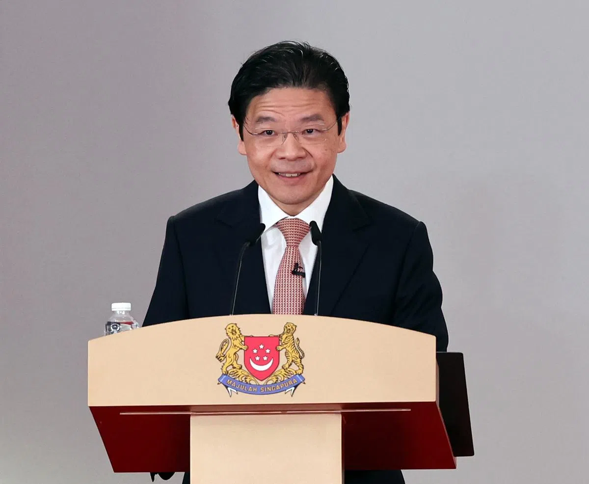 新加坡总理黄循财。（联合早报）