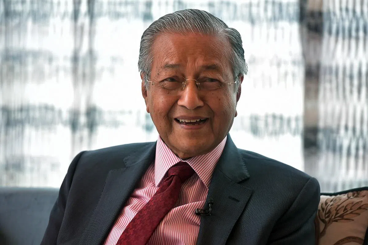  马来西亚首相马哈迪。（海峡时报） 