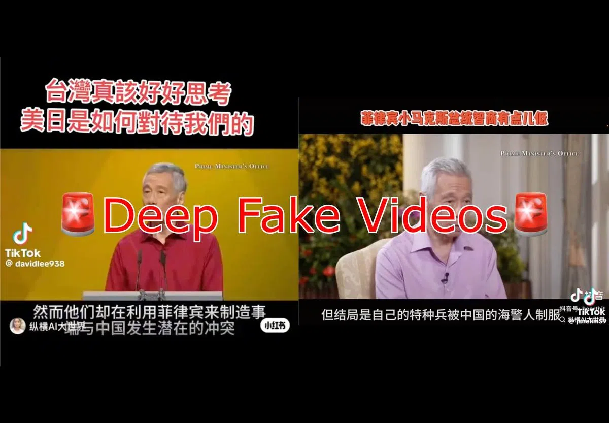 李显龙遭假造谈论敏感议题的内容。（李显龙脸书）