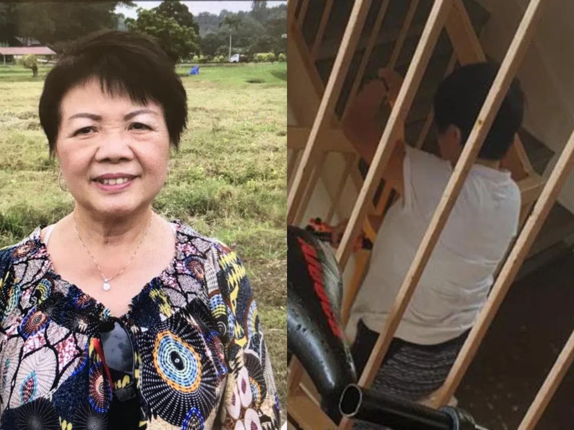 热心阿嫂冯鲭蓉。（stomp/新明日报）