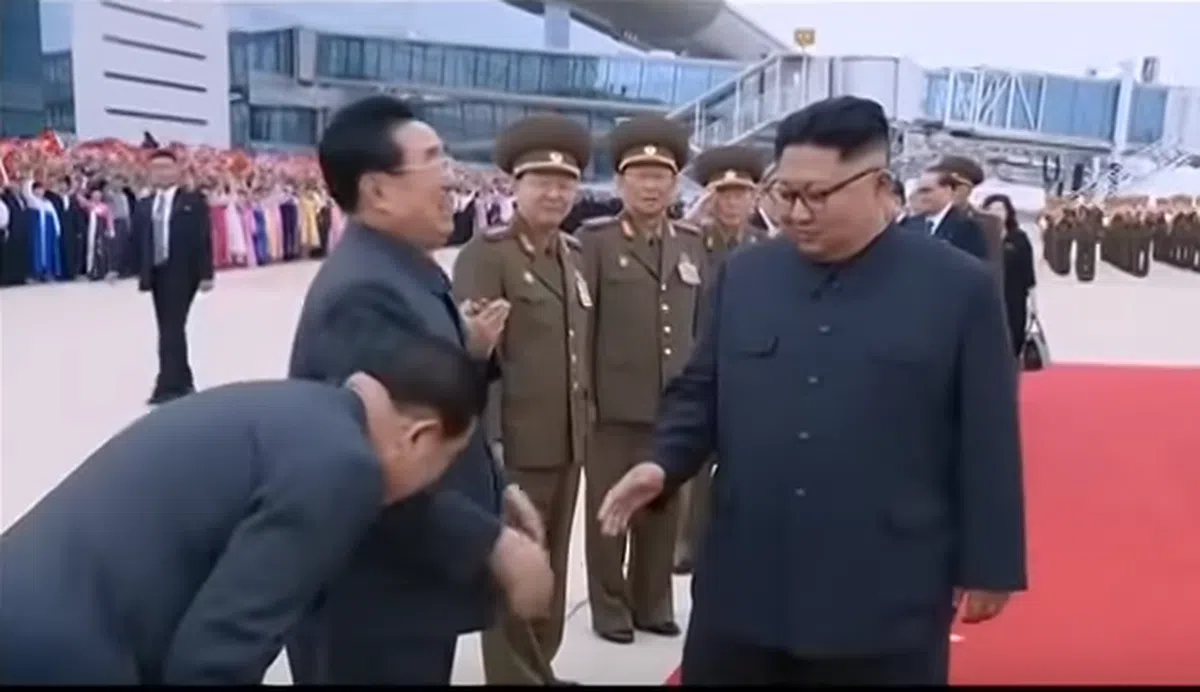  （朝鲜中央电视台纪录片截图） 