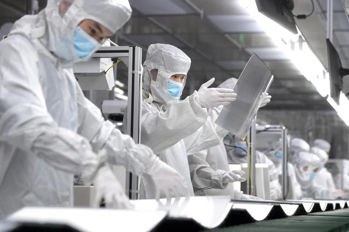 中国制造业大量缺工，但高失业率的年轻族群却对这类工作嗤之以鼻。（法新社）