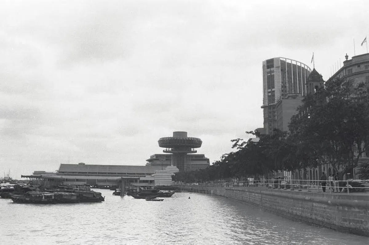 红灯码头原址。（海峡时报）