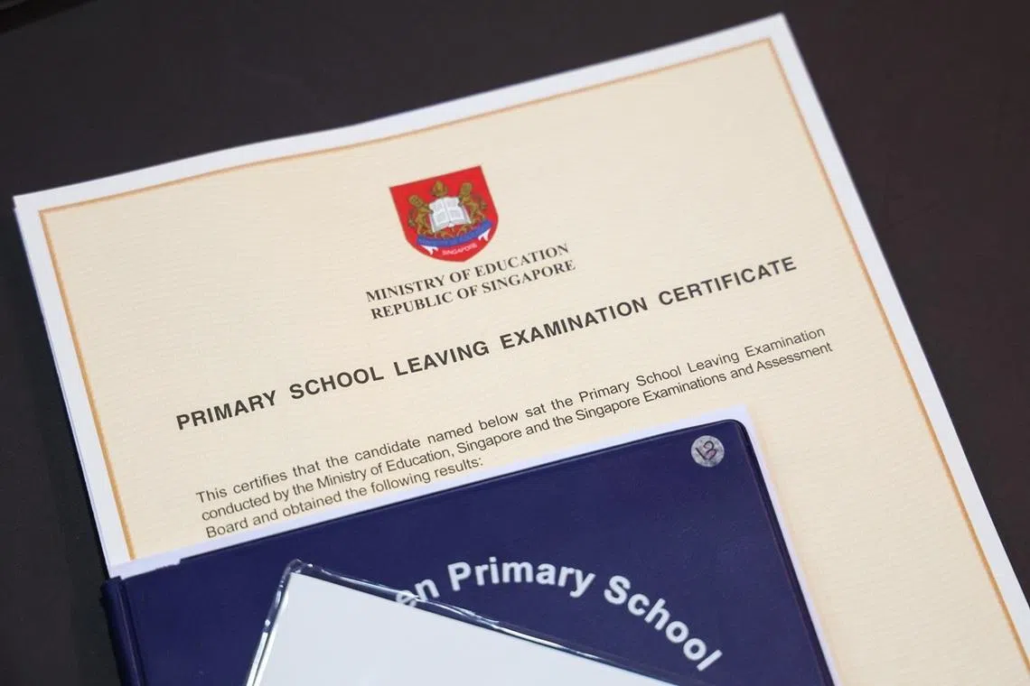 小六离校考试是新加坡学生的第一次大考。