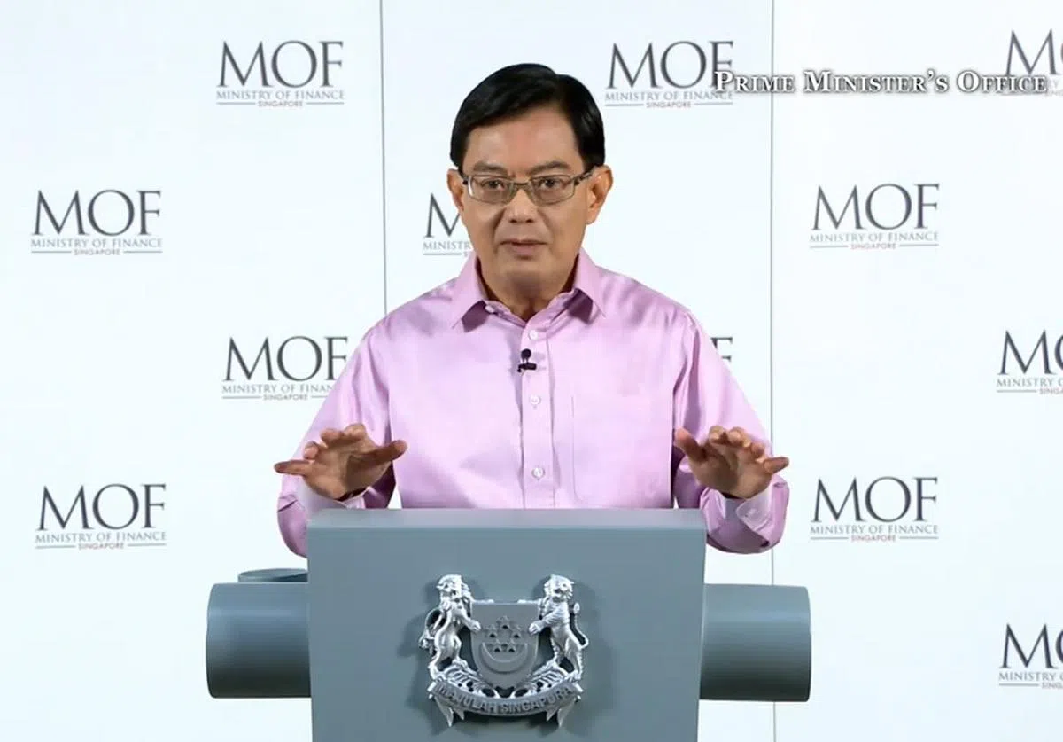  副总理兼经济政策统筹部长及财政部长王瑞杰。（视频截图） 