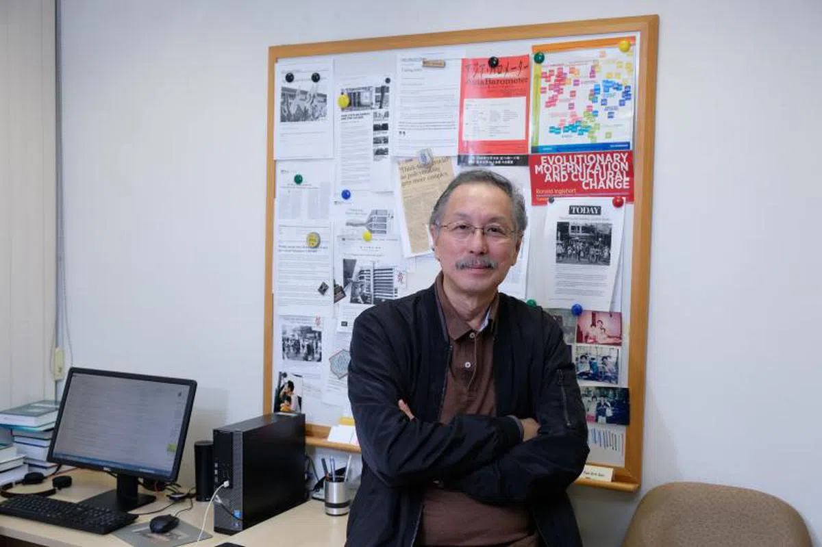  新加坡国立大学社会学教授陈恩赐。（联合早报） 