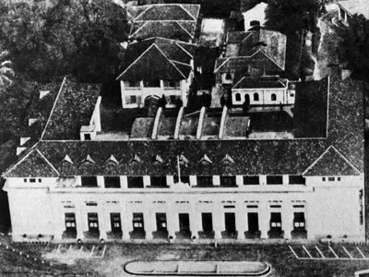  医学图书馆1923年搬到医学院的原貌。（国大图书馆面簿） 