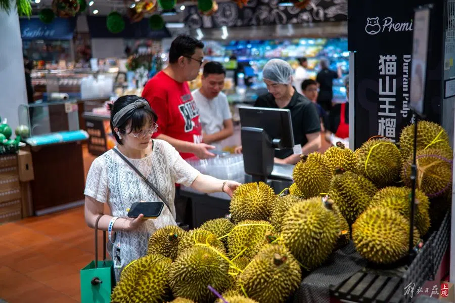 中国消费者对名种榴梿的需求不再如过往强劲。