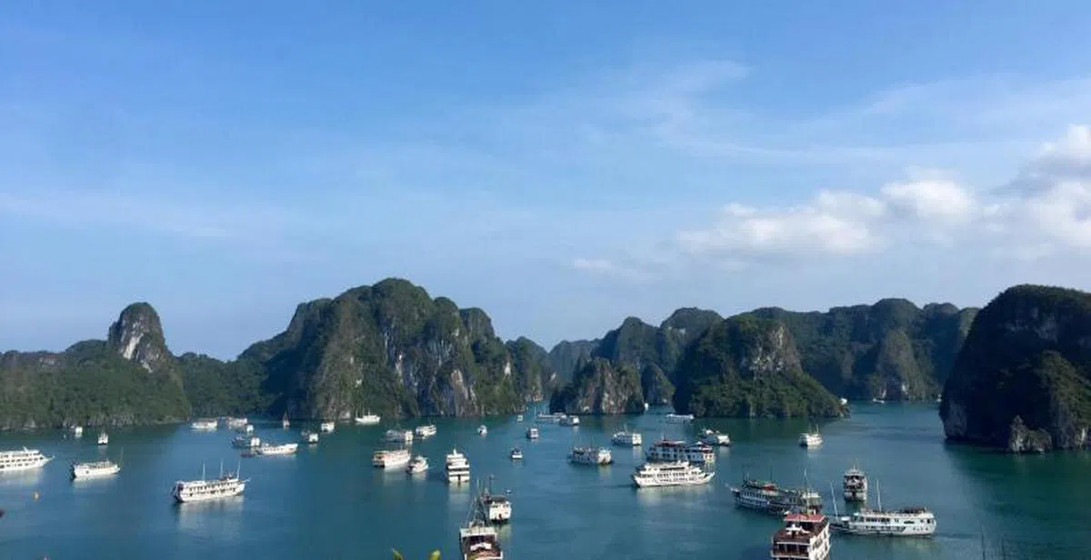 越南下龙湾。（红蚂蚁拍摄）
