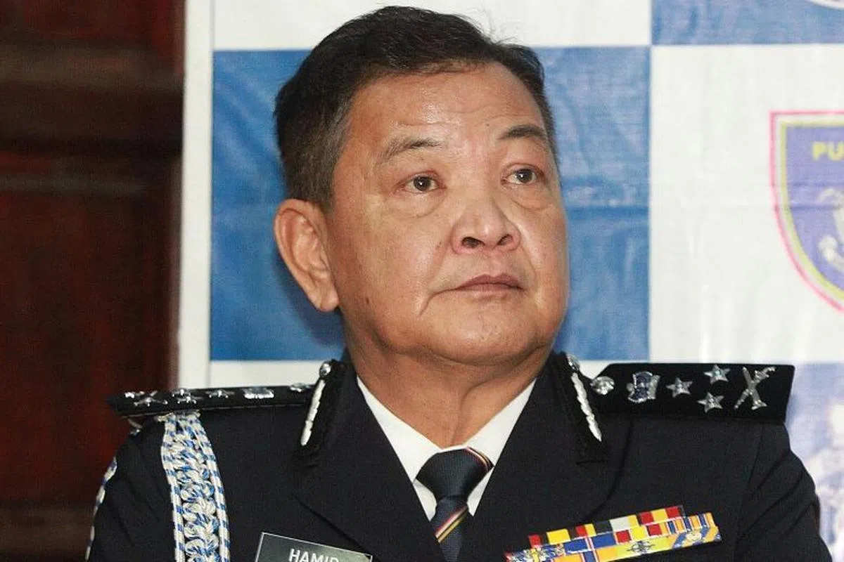  马来西亚总警长阿都哈密。（海峡时报） 