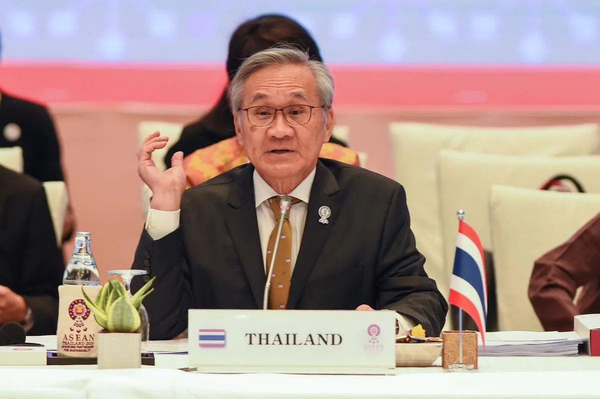  泰国外长巴穆威奈建议东南亚十国联合申办世界杯。（法新社） 