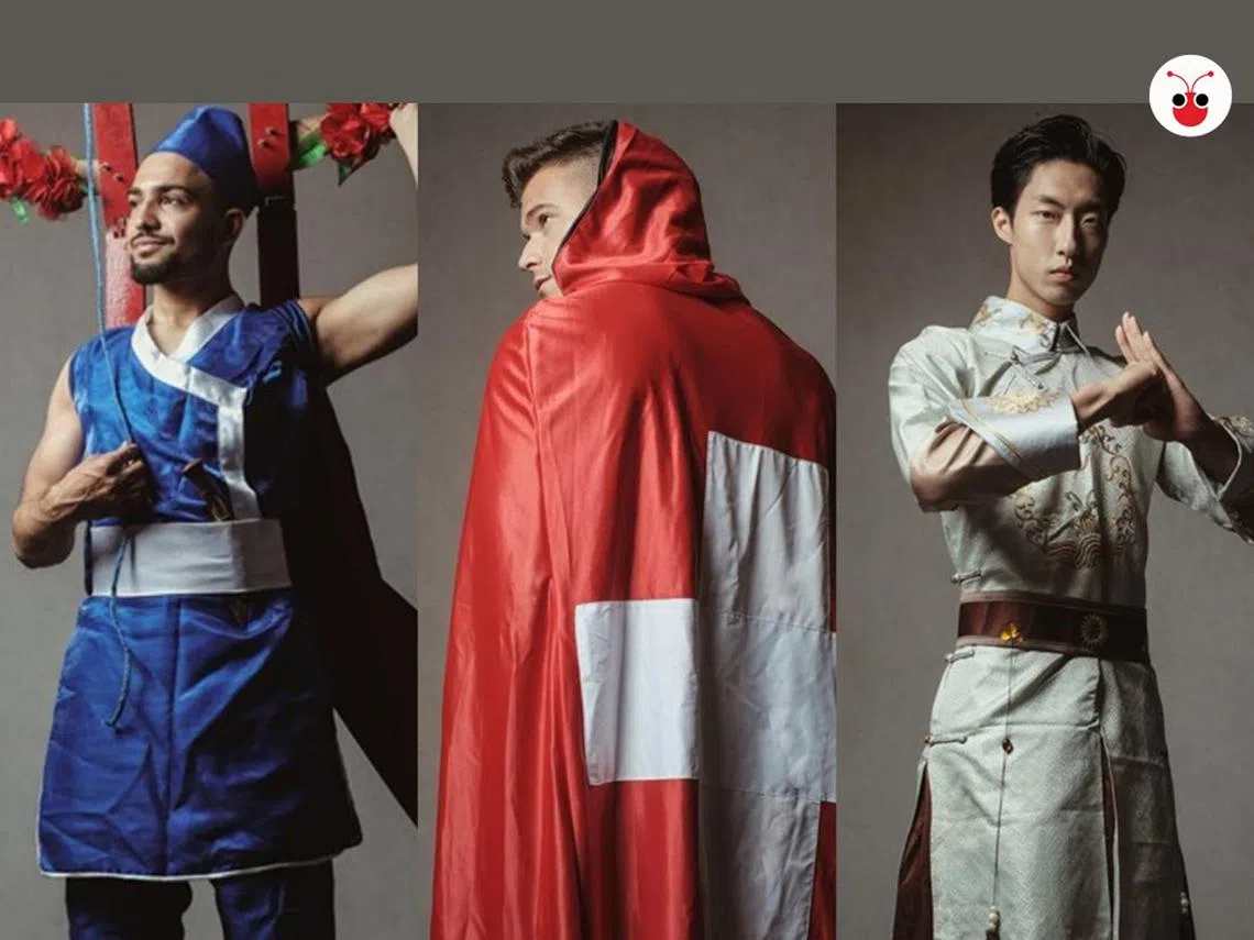 看脸不看衣服是OK的。（侯佩瑜制图）