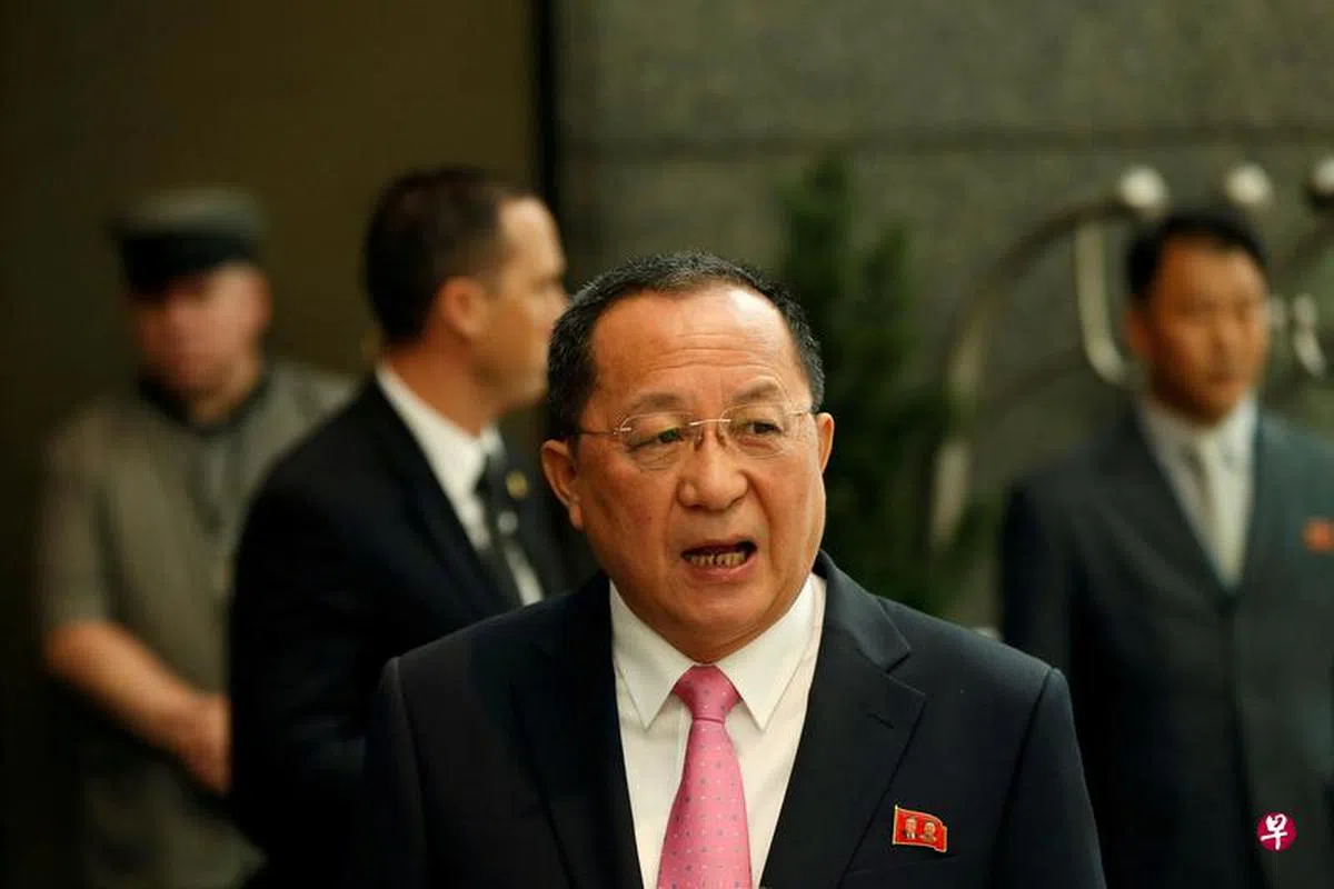  李勇浩声称，朝鲜已接近实现与美国的势力平衡。（路透社） 