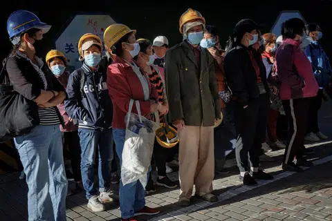 中国老龄化问题日趋严重。（路透社）