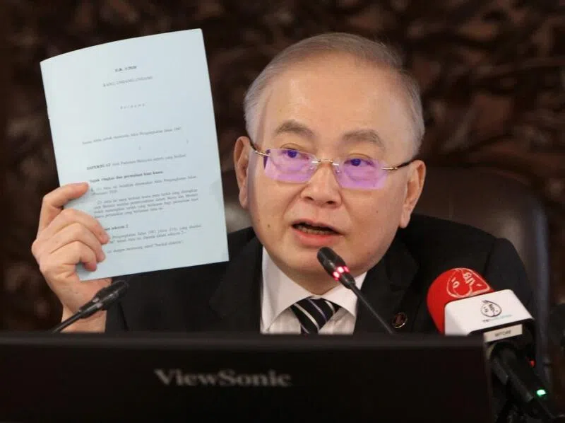  马华总会长拿督斯里魏家祥指出8亿令吉预算是各源流学校拨款总数。（中国报） 