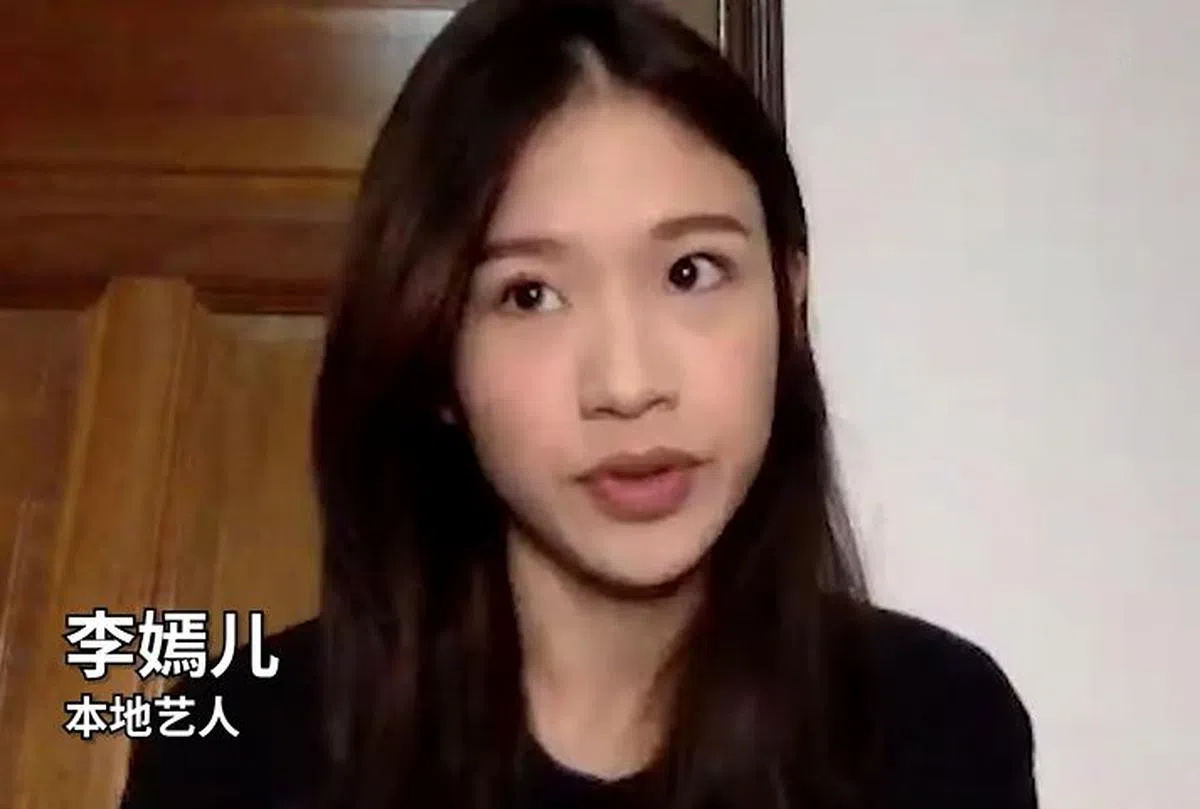  本地艺人李嫣儿。（联合早报） 