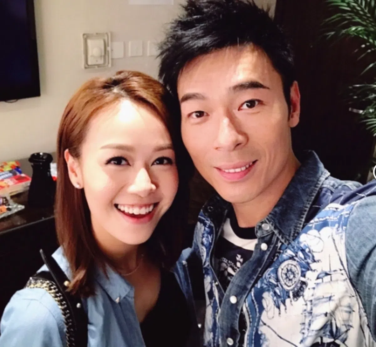  早前上传到IG的两人合照。（互联网） 