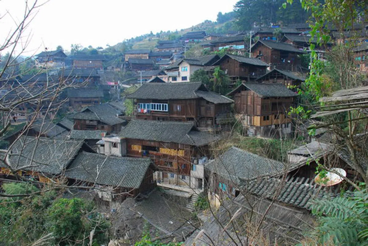  贵州贫困山区。（互联网） 