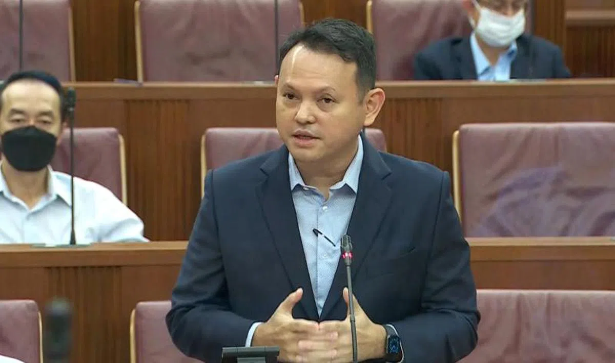 国会副议长、国防部兼人力部高级政务部长扎吉哈。（gov.sg国会视频截图）