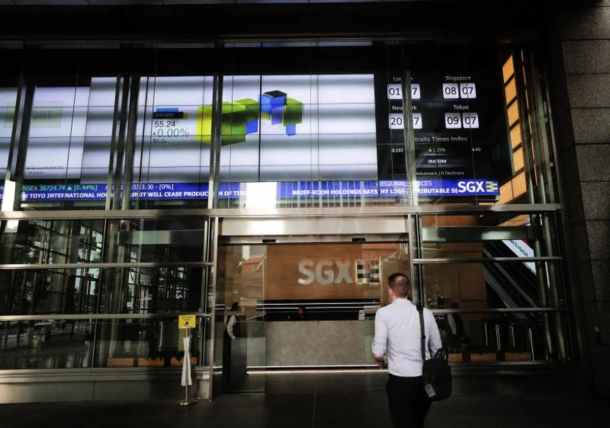  新加坡交易所（Singapore Exchange Limited，简称SGX）。（海峡时报） 