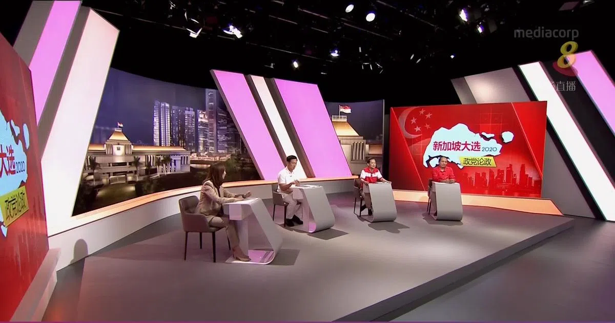  工人党没有派出代表参加华语电视辩论。（视频截图） 