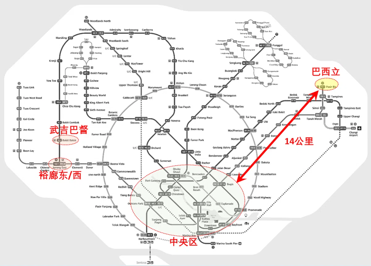 你还别说，搞不好北部的兀兰离马来西亚柔佛市中心可能还更近一些。（红蚂蚁制图） 
