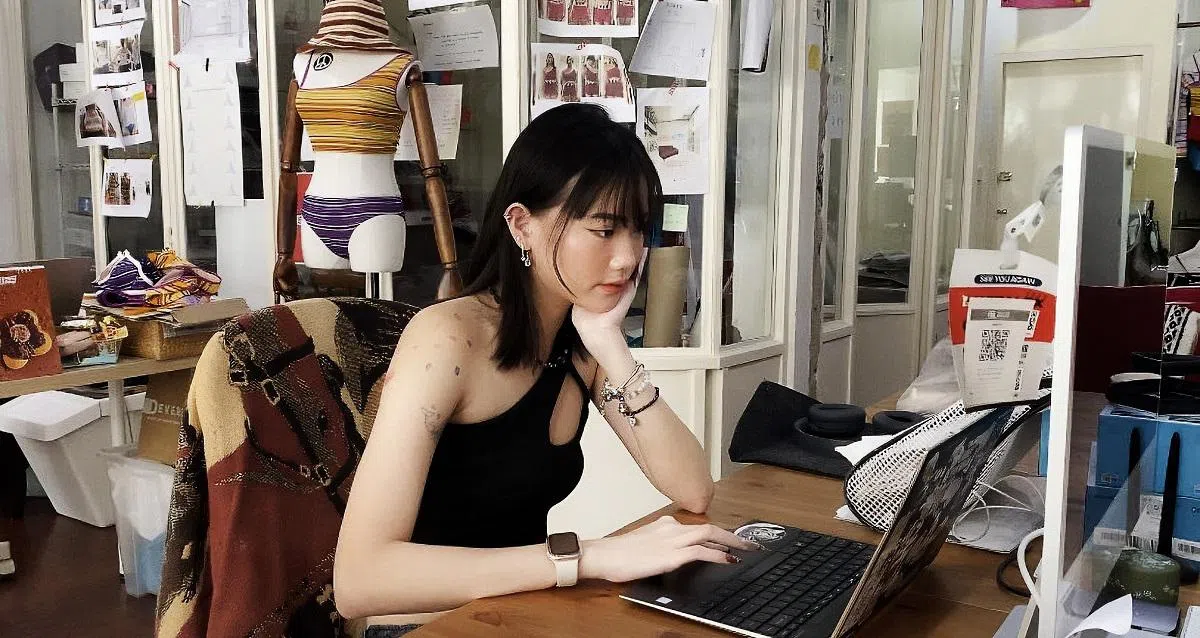 南洋理工大学学生余诗晴去年7月只身一人到曼谷实习半年，初次体验在国外独立生活。（余诗晴脸书）