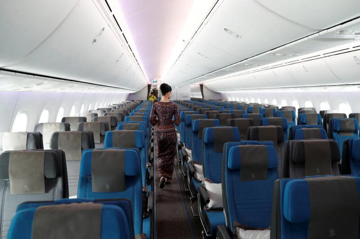  今年底的航空需求仍比不上疫情暴发前。（路透社） 
