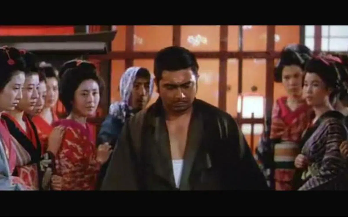  胜新太郎主演的《座头市物语》。（互联网） 