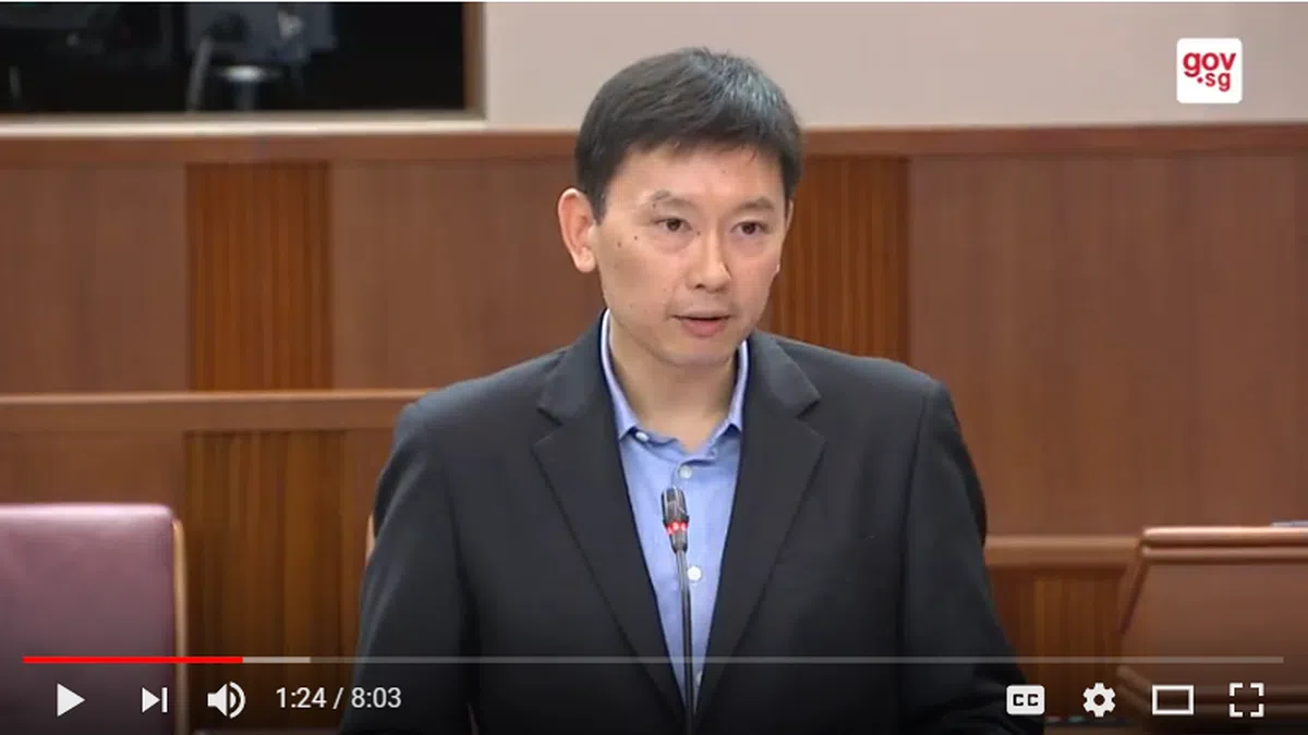  贸工部间教育部高级政务部长徐芳达。（Gov.sg视频截图） 