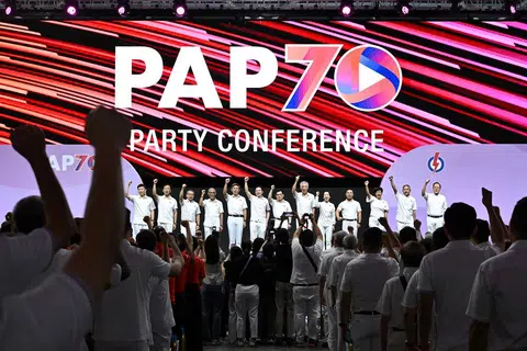 人民行动党今年迎来创党70周年。（海峡时报）
